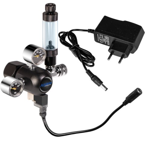Aquario Exclusive 2.0 - zestaw CO2 z elektrozaworem i komputerem pH Aquario Exclusive 2.0 - zestaw CO2 z elektrozaworem i komputerem pH