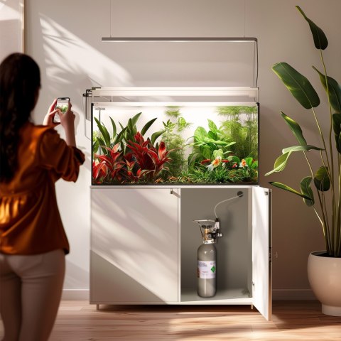Aquario Professional 2.0 - zestaw CO2 z elektrozaworem + butla 2l Aquario Professional 2.0 - zestaw CO2 z elektrozaworem + butla 2l