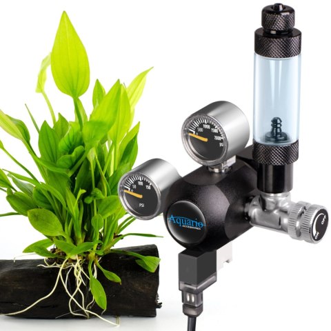 Aquario Professional 2.0 - zestaw CO2 z elektrozaworem + butla 2l Aquario Professional 2.0 - zestaw CO2 z elektrozaworem + butla 2l