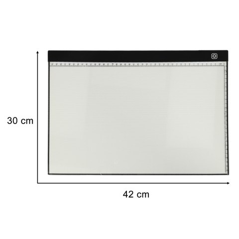Deska kreślarska tablica tablet graficzny kalka do rysowania podświetlana LED A3 Kik Sp. z o. o. Sp. k. Deska kreślarska tablica tablet graficzny kalka do rysowania podświetlana LED A3 Kik Sp. z o. o. Sp. k.