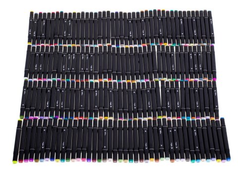 Kik Sp. z o. o. Sp. k. Markery dwustronne alkoholowe w etui 168 sztuk Kik Sp. z o. o. Sp. k. Markery dwustronne alkoholowe w etui 168 sztuk