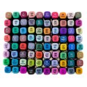 Kik Sp. z o. o. Sp. k. Markery dwustronne mazaki alkoholowe w etui 80 + podstawka