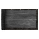 Kik Sp. z o. o. Sp. k. Osłona balkonowa LUARO mata maskująca siatka cieniująca na balkon taras 150g/m2 105x700cm UV + Trytytki