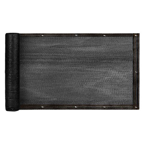 Kik Sp. z o. o. Sp. k. Osłona balkonowa LUARO mata maskująca siatka cieniująca na balkon taras 150g/m2 105x700cm UV + Trytytki Kik Sp. z o. o. Sp. k. Osłona balkonowa LUARO mata maskująca siatka cieniująca na balkon taras 150g/m2 105x700cm UV + Trytytki
