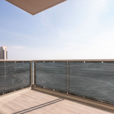 Kik Sp. z o. o. Sp. k. Osłona balkonowa LUARO mata maskująca siatka cieniująca na balkon taras 150g/m2 105x700cm UV + Trytytki Kik Sp. z o. o. Sp. k. Osłona balkonowa LUARO mata maskująca siatka cieniująca na balkon taras 150g/m2 105x700cm UV + Trytytki