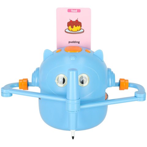 Kik Sp. z o. o. Sp. k. Robot edukacyjny interaktywny nauka rysowania pisania zestaw fiszki mazaki niebieski Kik Sp. z o. o. Sp. k. Robot edukacyjny interaktywny nauka rysowania pisania zestaw fiszki mazaki niebieski