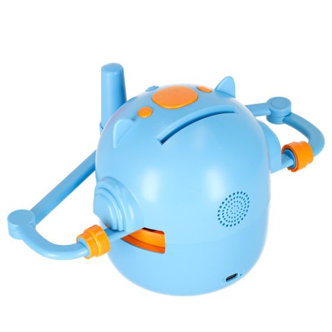Kik Sp. z o. o. Sp. k. Robot edukacyjny interaktywny nauka rysowania pisania zestaw fiszki mazaki niebieski Kik Sp. z o. o. Sp. k. Robot edukacyjny interaktywny nauka rysowania pisania zestaw fiszki mazaki niebieski
