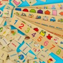 Kik Sp. z o. o. Sp. k. Sorter drewniany układanka logiczna dopasuj obrazki