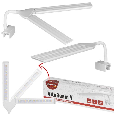 Kruger Meier VitaBeam V - lampa LED do akwarium 20l - 60l Kruger Meier VitaBeam V - lampa LED do akwarium 20l - 60l