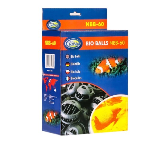 Aqua Nova Bio Balls 60szt - wkład do filtra Aqua Nova Bio Balls 60szt - wkład do filtra