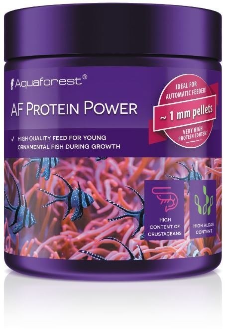 Aquaforest Protein Power - pokarm dla młodych ryb ozdobnych Aquaforest Protein Power - pokarm dla młodych ryb ozdobnych