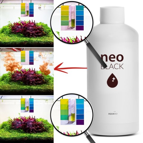 Neo Black 300ml - "czarne wody" obniża pH + pierwiastki śladowe Neo Black 300ml - "czarne wody" obniża pH + pierwiastki śladowe