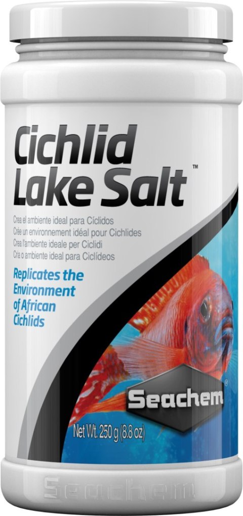 Seachem Cichild Lake Salt - sól dla pielęgnic 250g Seachem Cichild Lake Salt - sól dla pielęgnic 250g