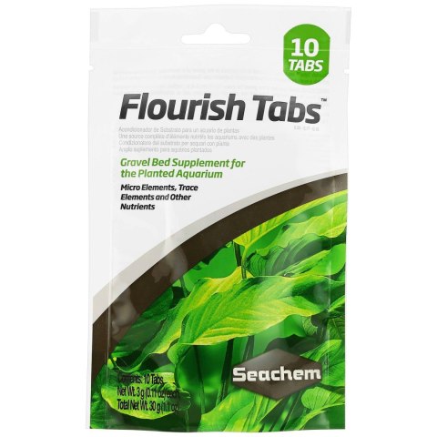 Seachem Flourish tabs 10 tabletek nawozowych Seachem Flourish tabs 10 tabletek nawozowych