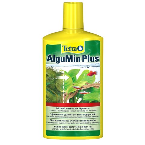 Tetra AlguMin Plus 500ml - środek zwalczający glony w akwarium Tetra AlguMin Plus 500ml - środek zwalczający glony w akwarium