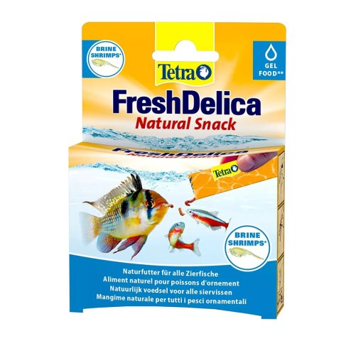 Tetra FreshDelica Brine Shrimps 48g - pokarm w żelu Tetra FreshDelica Brine Shrimps 48g - pokarm w żelu