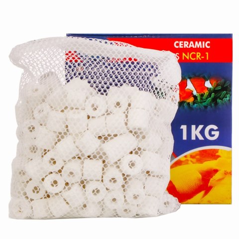 Aqua Nova Ceramic Rings NCR-1 - wkład ceramiczny 1kg Aqua Nova Ceramic Rings NCR-1 - wkład ceramiczny 1kg