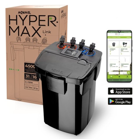 Aquael Hypermax Link - filtr nowej generacji Aquael Hypermax Link - filtr nowej generacji