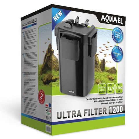 Aquael Ultra Filter 1200 - filtr kubełkowy Aquael Ultra Filter 1200 - filtr kubełkowy