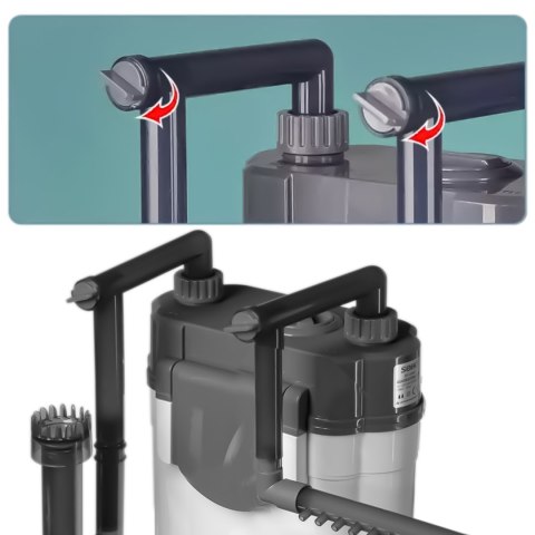 Sobo Smart Filter SF-350F - filtr zewnętrzny kompaktowy Sobo Smart Filter SF-350F - filtr zewnętrzny kompaktowy
