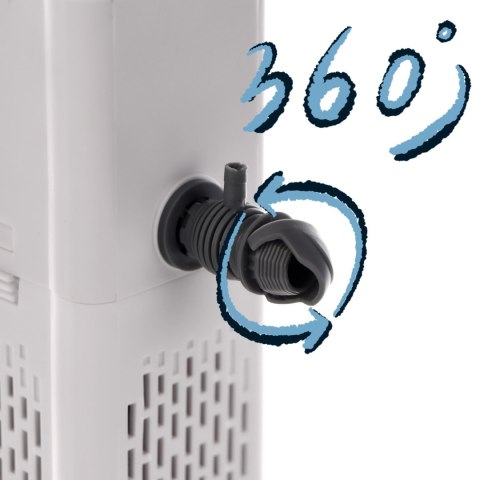 Jingye Pro Filter 9300 - filtr wewnętrzny 1500L/H Jingye Pro Filter 9300 - filtr wewnętrzny 1500L/H