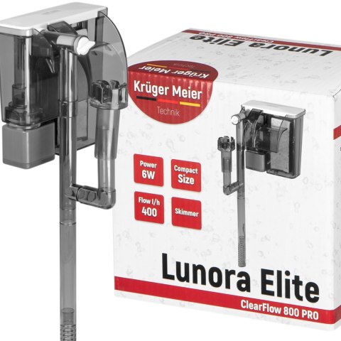 Kruger Meier Lunora Elite 800 - filtr kaskadowy do akwarium 35l - 70l Kruger Meier Lunora Elite 800 - filtr kaskadowy do akwarium 35l - 70l