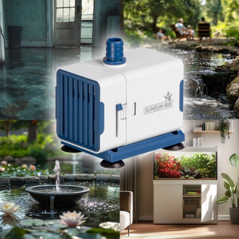 SunSun YQP 1000 - 2w1 pompa wody z regulacją mocy i niskiego zanurzenia 1000l/h SunSun YQP 1000 - 2w1 pompa wody z regulacją mocy i niskiego zanurzenia 1000l/h
