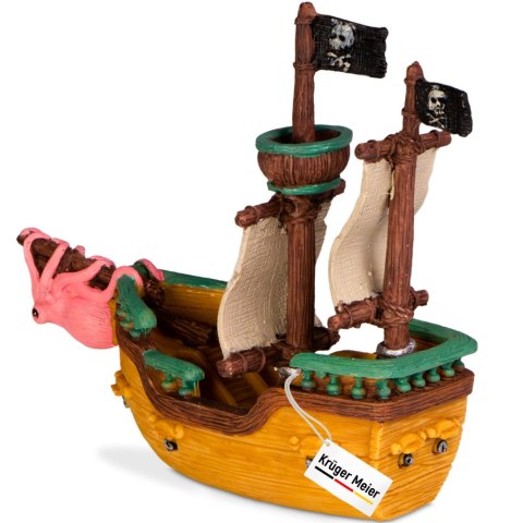 Kruger Meier Pirate Ship S - Statek do Akwarium 16x6x15 cm Kruger Meier Pirate Ship S - Statek do Akwarium 16x6x15 cm