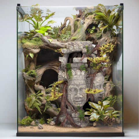 Terrario Temple Ruins Taj - Dekoracja do akwarium 18x12x23 cm Terrario Temple Ruins Taj - Dekoracja do akwarium 18x12x23 cm