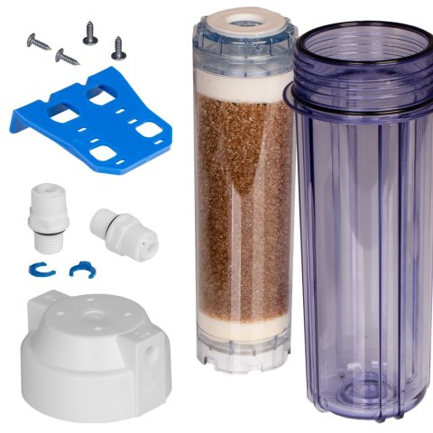 Filtr demineralizujący RO 10" PUROLITE MB400 - zestaw Filtr demineralizujący RO 10" PUROLITE MB400 - zestaw