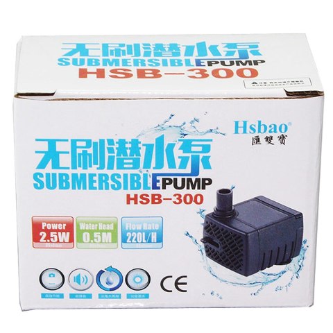 Hsbao HSB-300 - pompa 220l/h Hsbao HSB-300 - pompa 220l/h