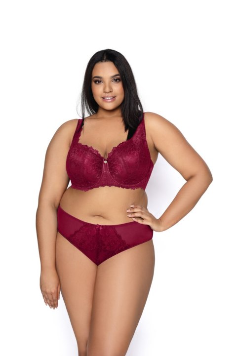 BIUSTONOSZ CARMELA BIG M-053/22 BURGUND BIUSTONOSZ CARMELA BIG M-053/22 BURGUND