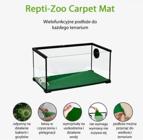 Repti-Zoo Carpet Mat - podłoże do terrarium 20x30cm Repti-Zoo Carpet Mat - podłoże do terrarium 20x30cm