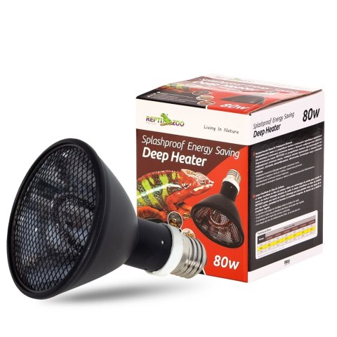 Repti-Zoo Deep Heater 80W - promiennik ciepła Repti-Zoo Deep Heater 80W - promiennik ciepła