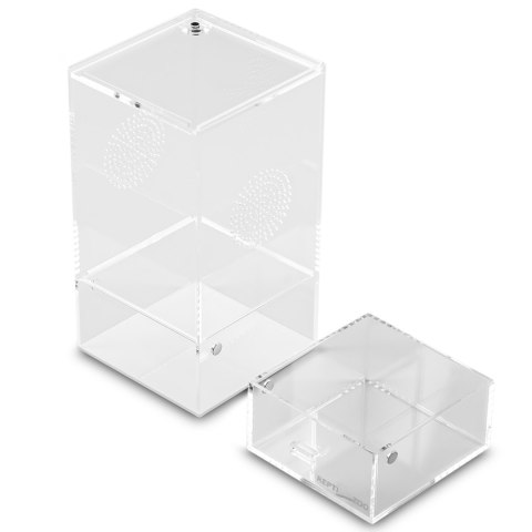 Repti-Zoo Easy Clean Acrylic Terrarium - terrarium akrylowe 10x10x20cm Repti-Zoo Easy Clean Acrylic Terrarium - terrarium akrylowe 10x10x20cm