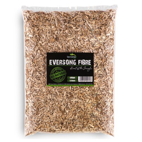 Terrario Eversong Fibre Chips 5l - zrębki z słomy konopnej Terrario Eversong Fibre Chips 5l - zrębki z słomy konopnej
