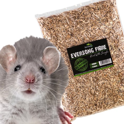 Terrario Eversong Fibre Chips 5l - zrębki z słomy konopnej Terrario Eversong Fibre Chips 5l - zrębki z słomy konopnej
