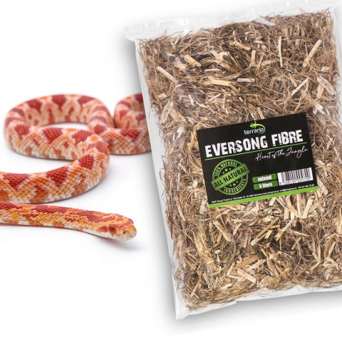 Terrario Eversong Fibre Mix 5l - mieszanka z słomy konopnej Terrario Eversong Fibre Mix 5l - mieszanka z słomy konopnej