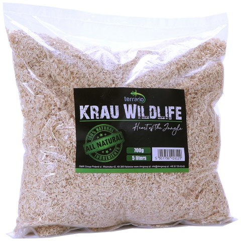 Terrario Krau Wildlife 5l - włókno drewniane Aspen / Lignocel Terrario Krau Wildlife 5l - włókno drewniane Aspen / Lignocel