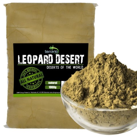 Terrario Leopard Desert 1kg - podłoże spękana ziemia pustynna Terrario Leopard Desert 1kg - podłoże spękana ziemia pustynna