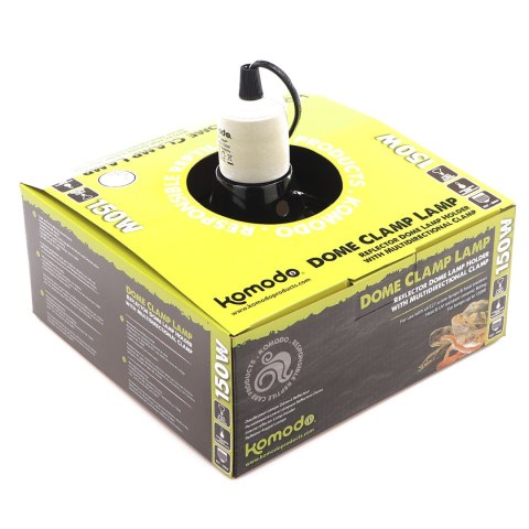Komodo Clamp Lamp - kompletna lampa max. 150W Komodo Clamp Lamp - kompletna lampa max. 150W
