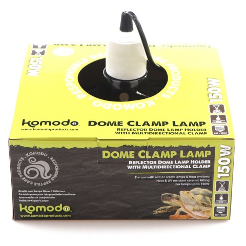 Komodo Clamp Lamp - kompletna lampa max. 150W Komodo Clamp Lamp - kompletna lampa max. 150W