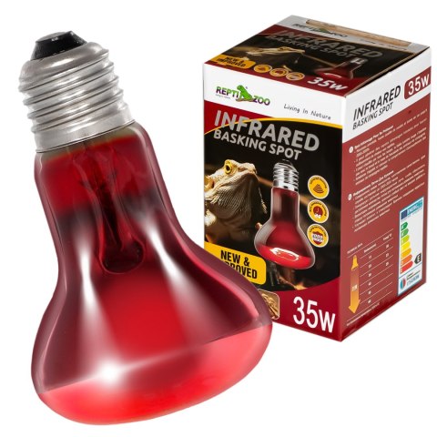 Repti-Zoo Infrared Basking Spot 50W - żarówka grzewcza podczerwona Repti-Zoo Infrared Basking Spot 50W - żarówka grzewcza podczerwona
