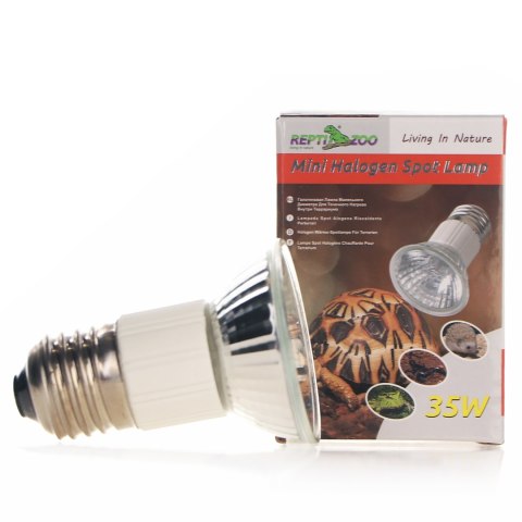 Repti-Zoo Mini Halogen Spot 35W - mały halogen grzewczy Repti-Zoo Mini Halogen Spot 35W - mały halogen grzewczy
