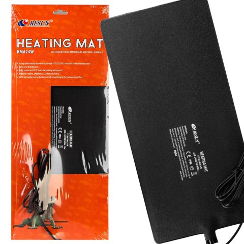 Resun Heating Mat 24W - mata grzewcza PVC 20x45cm Resun Heating Mat 24W - mata grzewcza PVC 20x45cm