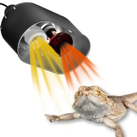 Resun Reptile Black Lamp DUO - lampa podwójna do terrarium Resun Reptile Black Lamp DUO - lampa podwójna do terrarium