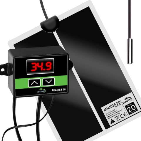 Terrario Amantea 2.0 20W - mata grzewcza z termostatem Terrario Amantea 2.0 20W - mata grzewcza z termostatem