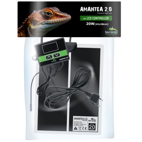 Terrario Amantea 2.0 20W - mata grzewcza z termostatem Terrario Amantea 2.0 20W - mata grzewcza z termostatem
