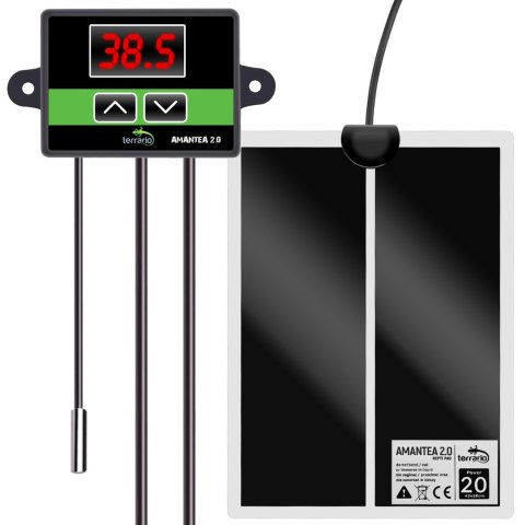 Terrario Amantea 2.0 20W - mata grzewcza z termostatem Terrario Amantea 2.0 20W - mata grzewcza z termostatem