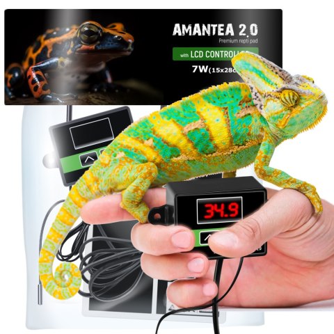 Terrario Amantea 2.0 7W - mata grzewcza z termostatem Terrario Amantea 2.0 7W - mata grzewcza z termostatem